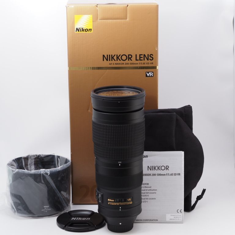 Nikon ニコン 望遠ズームレンズ AF-S NIKKOR 200-500mm f/5.6E ED VR