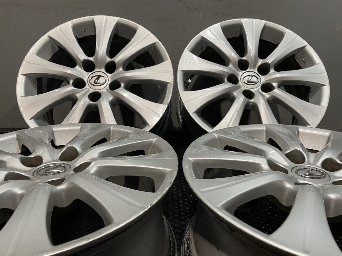 LEXUS GS 450h レクサス 純正ホイール 17インチ 4本 7.5J5HPCD114.3 45 空気圧センサー アルファード ヴェルファイアにも MHA606MY