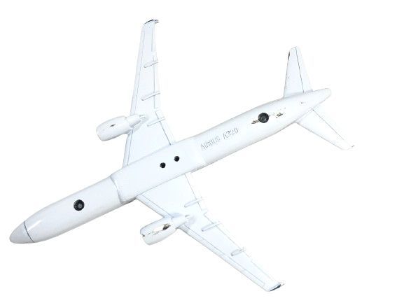 中華南方航空 エアバス A320 模型 スチール製 小型 やや美品 中古 模型 飛行機  t0