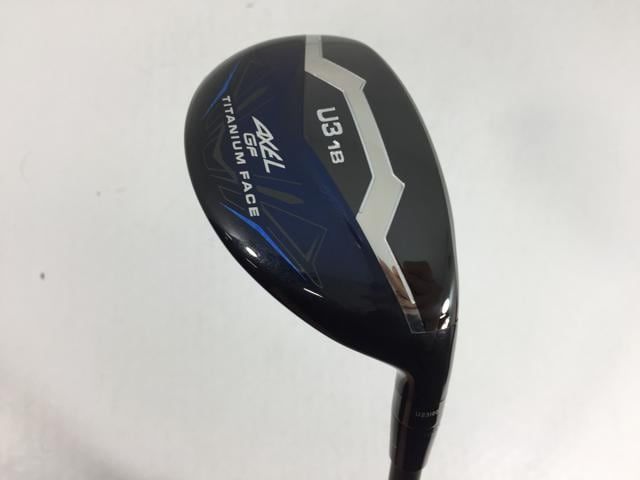 返品OK ゴルフクラブ ツルヤゴルフ アクセル GF DUAL IMPACT ユーティリティ 2025 VANQUISH for AXEL U3