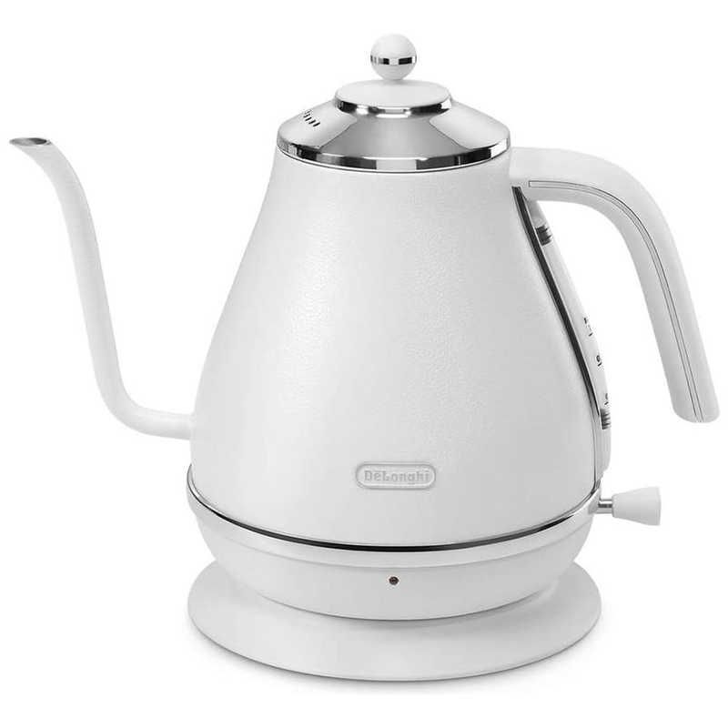 送料無料 ♥ 未開梱 デロンギ 電気カフェケトル アイコナ KBOE1220J-W ピースフルホワイト