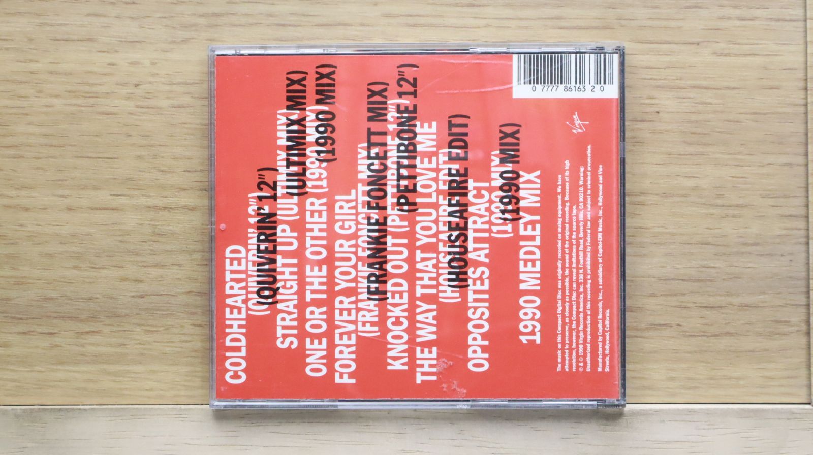 ポーラ・アブドゥル　Straight Up REMIX　13ヴァージョン CD