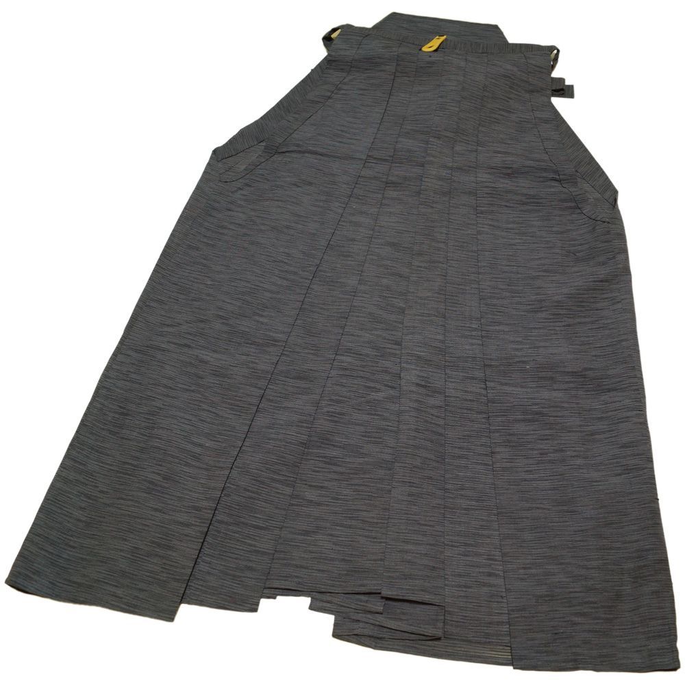 袴 男物 夏物 絽 少難有品 行灯型 （股なし） 紐下87cm Mサイズ 正絹 