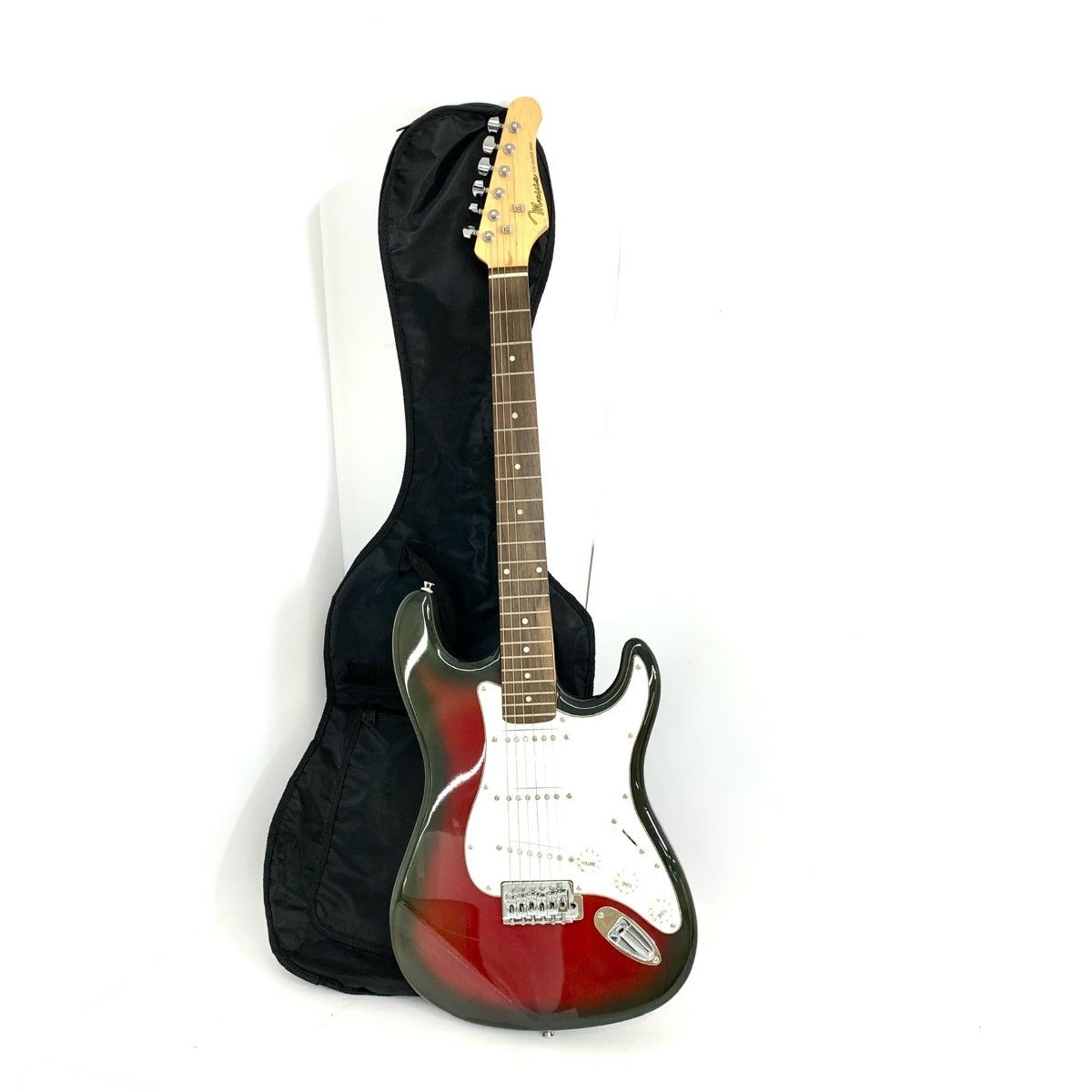 mavis エレキギター ソフトケース付き レッド エレキギター ソフト