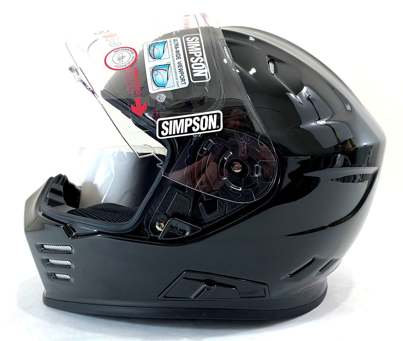 SIMPSOM バイザー付きヘルメット M Webike | SIMPSON NORIX シンプソン