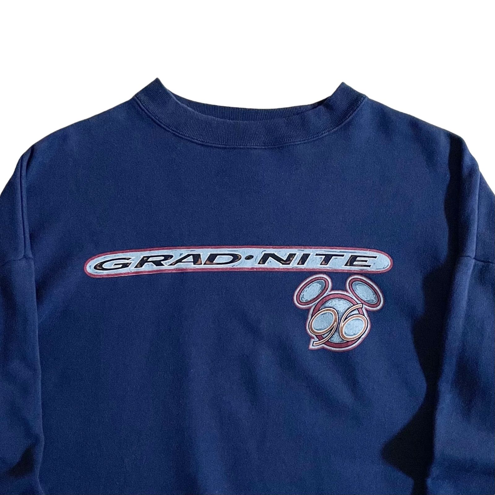 Disney 93 GRAD NITE Vintage スウェット/ ディズニー 極美品】1993's
