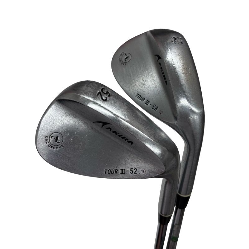AKIRA ウェッジ 58 52 s200 アキラ AKIRA 52&58 ウェッジ2本セット DG S200 アキラ AKIRA ウエッジ