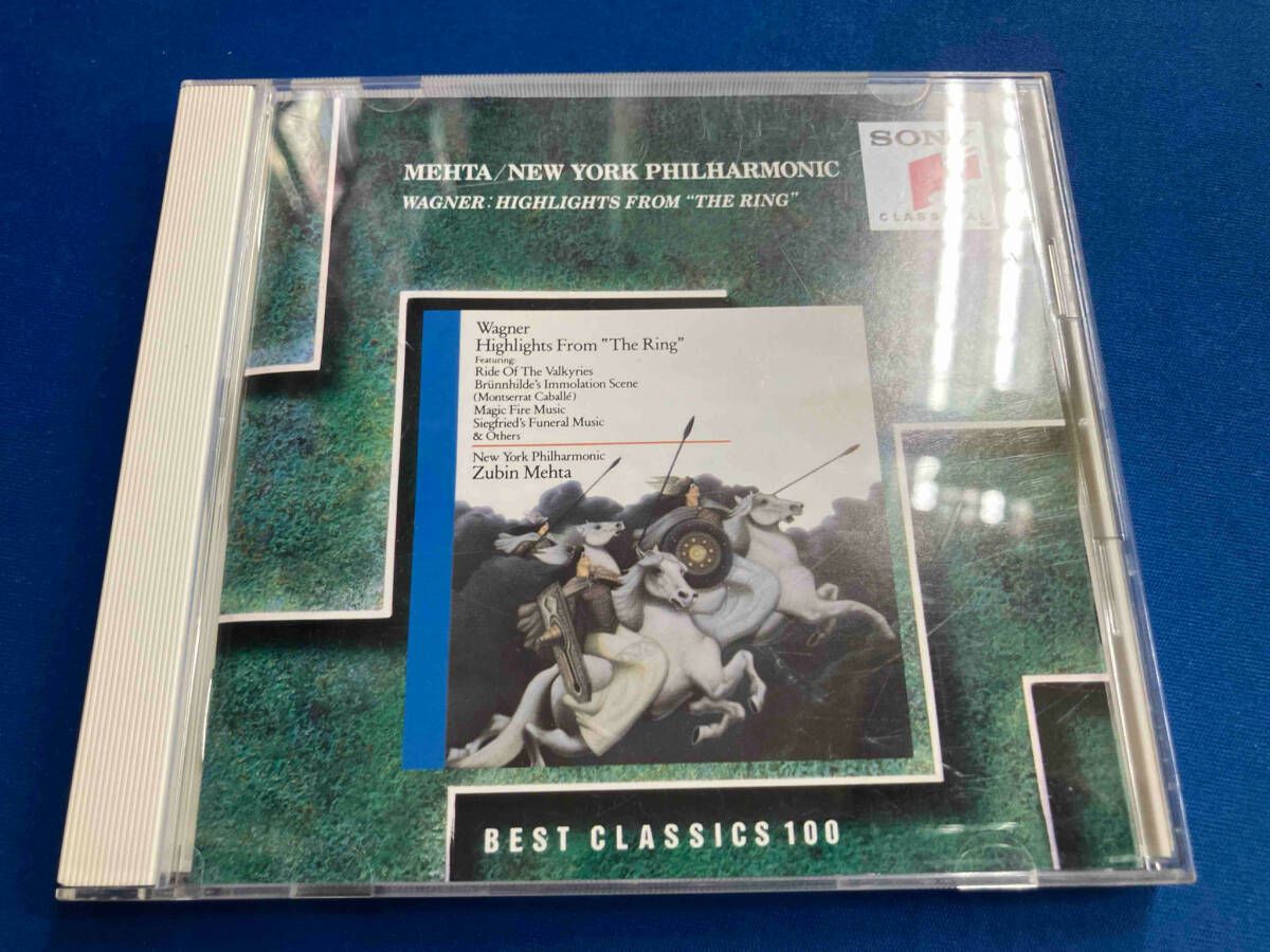 ズｰビン・メｰタ【指揮】 CD ワｰグナｰ:｢ニｰベルングの指環｣ハイ