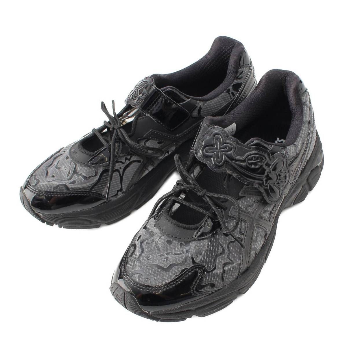Black/Black セシリーバンセン ASICS コラボスニーカー 25 Black/Black セシリーバンセン ASICS コラボスニーカー 25