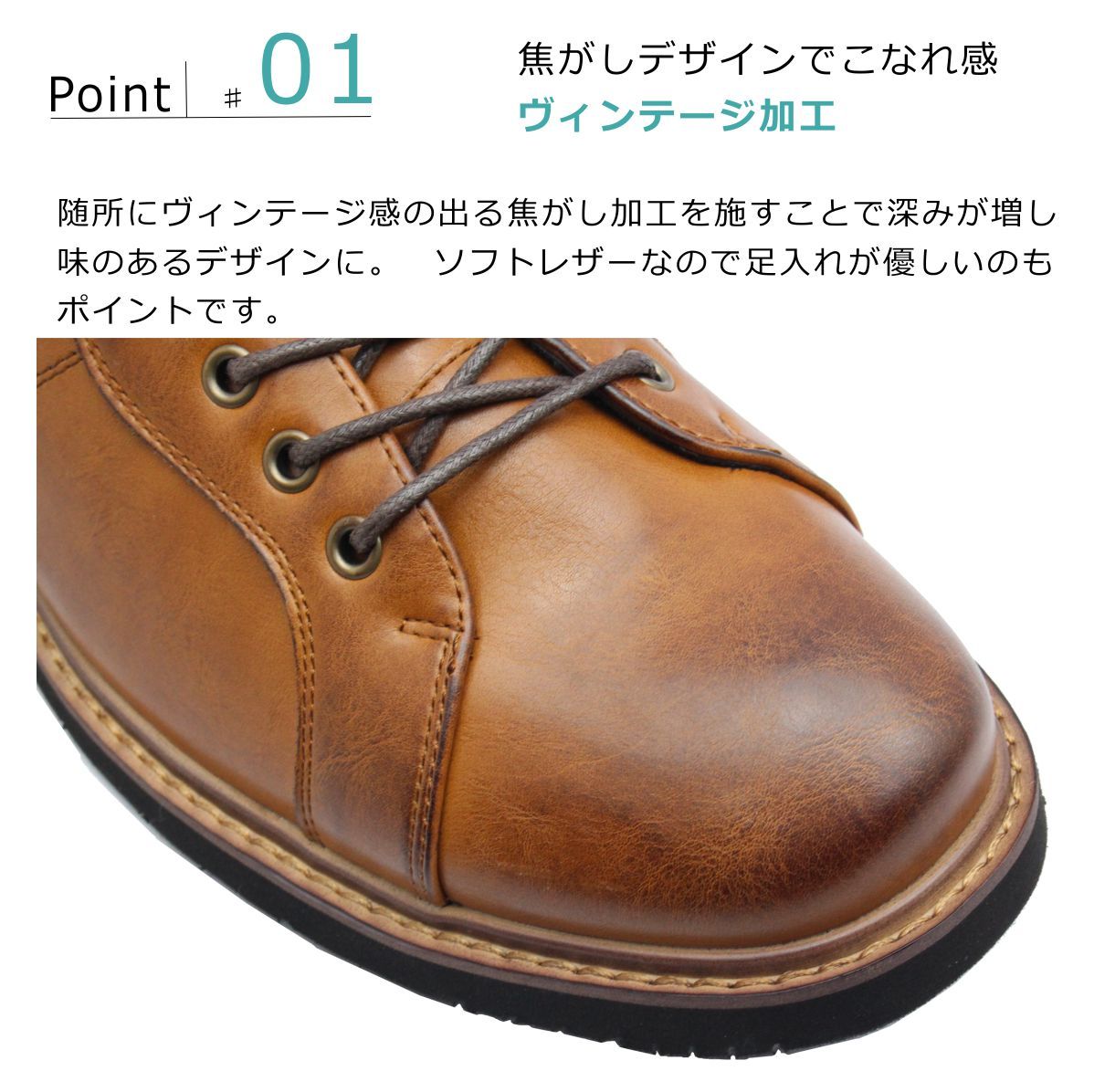 ハッシュパピー メンズ カジュアルシューズ M-7120T ウォーキング 紐 軽量 幅広3E 本革 紳士靴 Hush Puppies ...