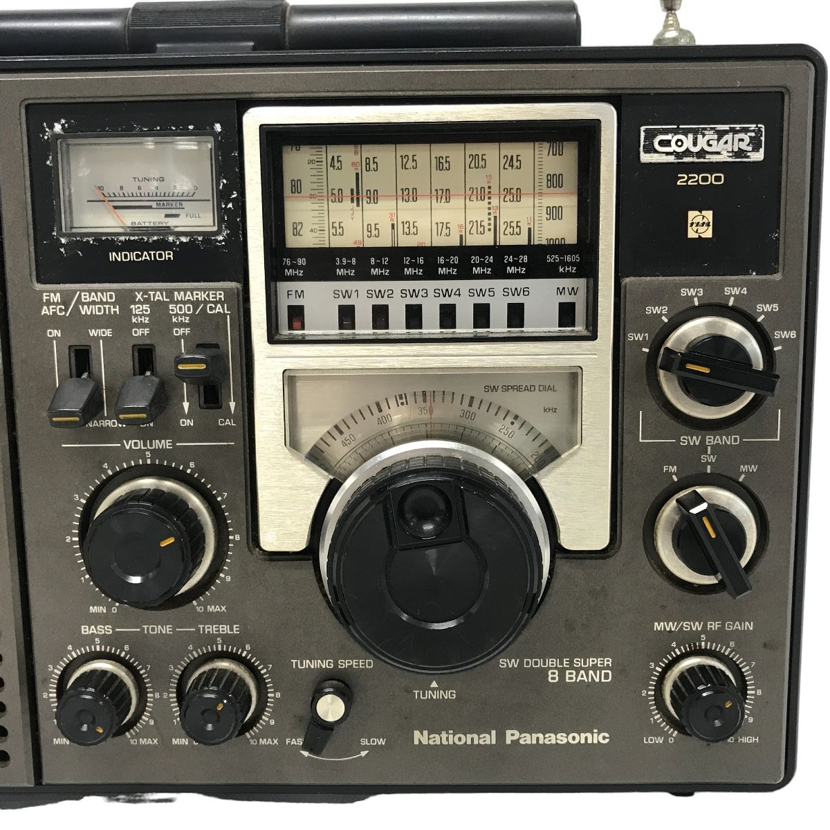 National Panasonic COUGAR 2200 RF-2200 ラジオ マルチバンド レシーバー BCL 短波ラジオ ナショナル  F8914627 - メルカリ