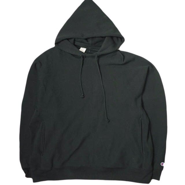 N.HOOLYWOOD x Champion エヌハリウッド チャンピオン 24SS 別注 NEW WEAVE HOODED SWEATSHIRT  リバースウィーブ スウェットプルオーバーパーカー C8-Z109 XL BLACK 裏起毛 g17157 - メルカリ