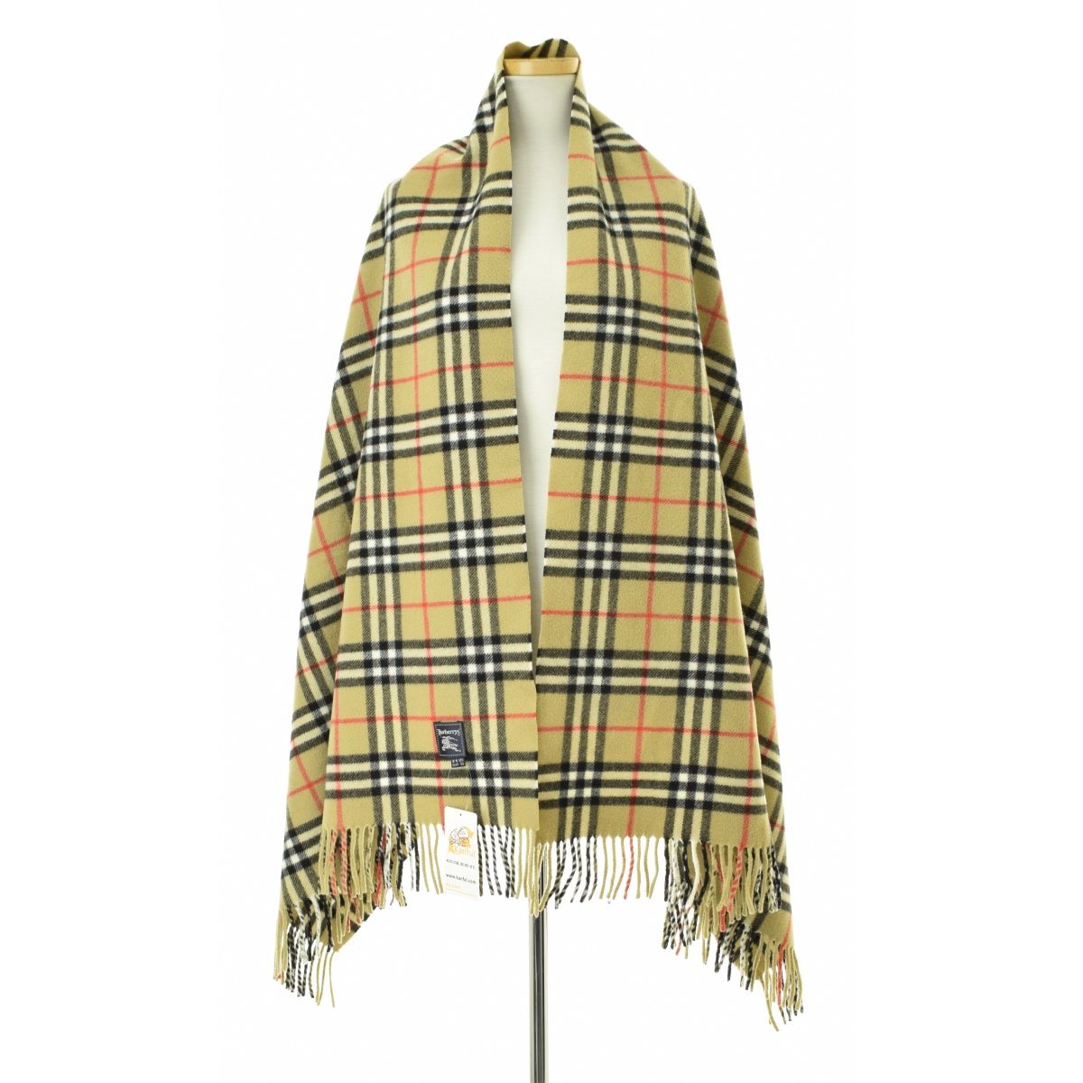M☆N　BURBERRY ノバチェック ウール ひざかけ ショール 大判 希少】バーバリーロンドン ウール100% 大判ストール 膝掛け ノバ