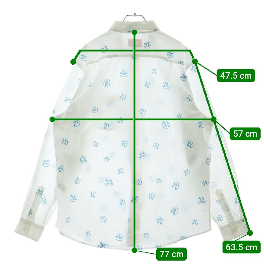 美品】シュプリーム×パブリック 22AW 長袖シャツ ピルロゴ 総柄