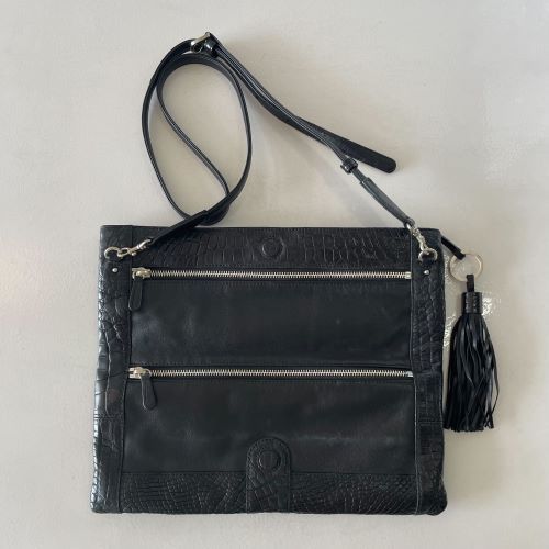 BEAUGRAND / ボーグラン | クロコダイルレザー クラッチバッグ