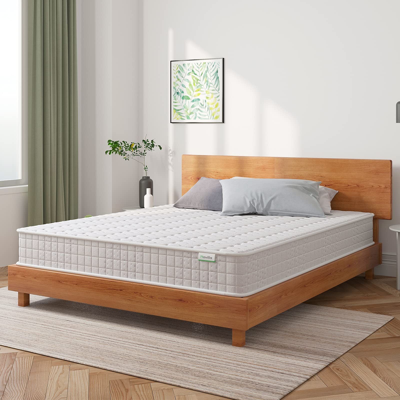 ❤早い者勝ち!!❤Novilla マットレス ダブル 極厚20cm マットレス Novilla マットレス ダブル 極厚20cm ポケットコイル ベッド