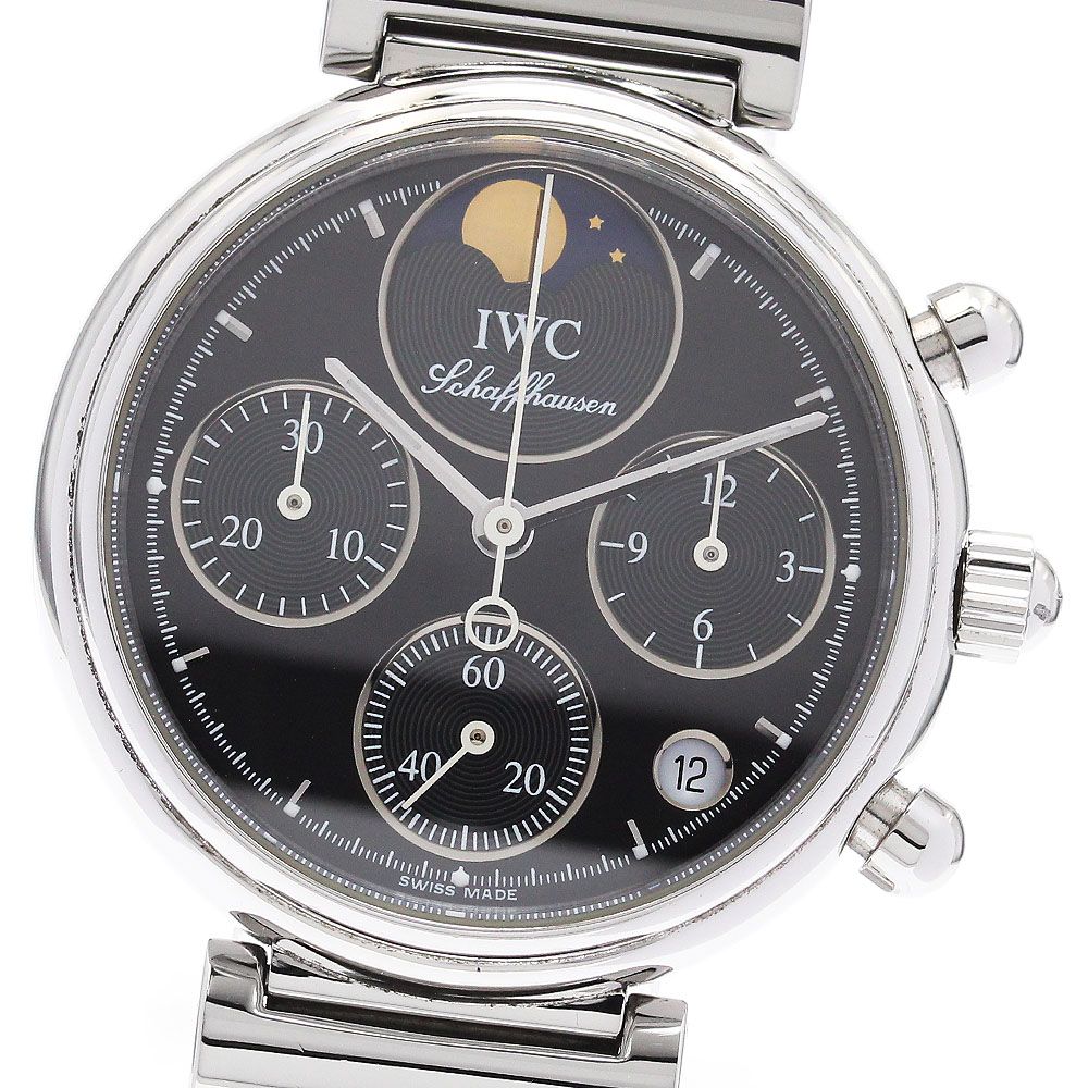 IWC IWC SCHAFFHAUSEN IW373614 リトル ダヴィンチ デイト クロノグラフ ムーンフェイズ クォーツ レディース_876056