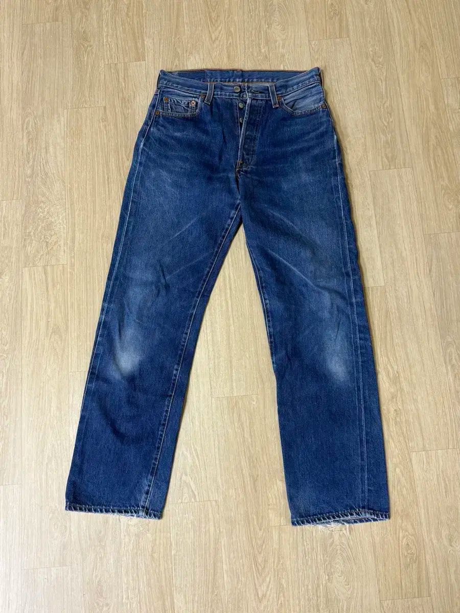 90s LEVI S リーバイス 501 バレンシアゼ セルビッジ デニム 31 34 usa made