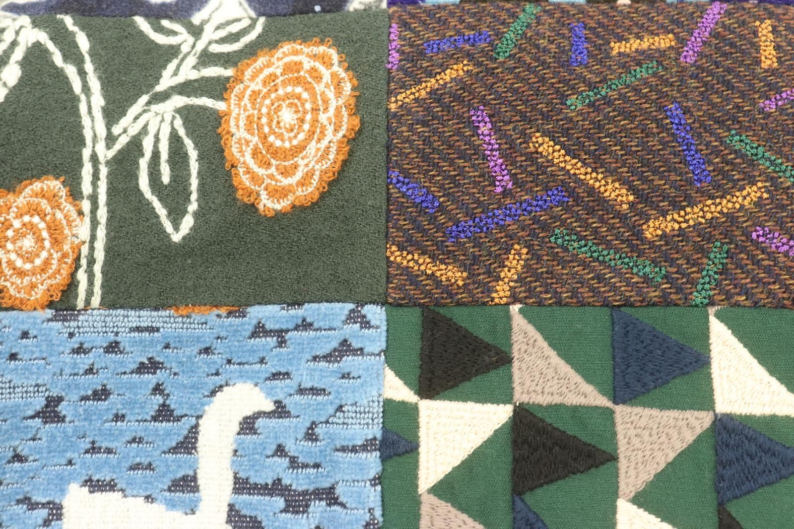 【】 mina perhonen レディーストートバッグ piece bag mina perhonen マルチカラー パッチ