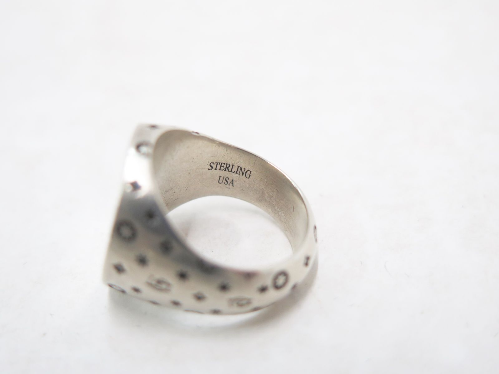 GLAD HAND グラッドハンド FAMILY CREST シルバーリング ④ 13号