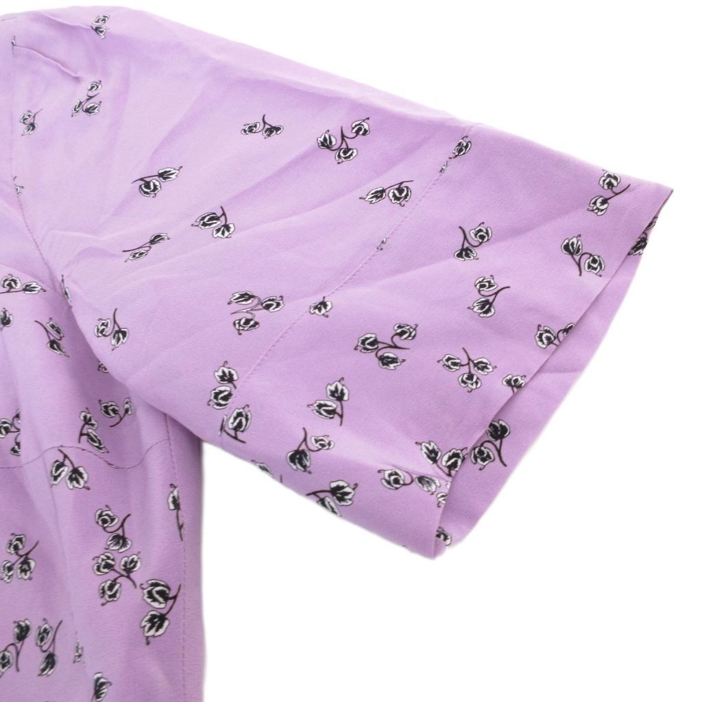 美品　N°21 ヌメロヴェントゥーノ シルクブラウス 半袖 絹100% 花柄 ヌメロヴェントゥーノ N°21 ワンピース 絹 シルク ミモレ ロング