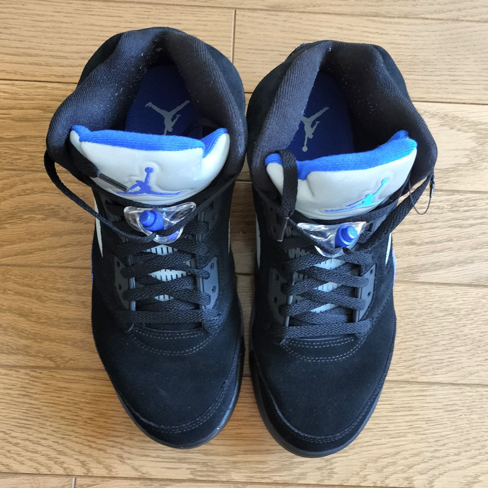 美品 NIKE AIR JORDAN JORDAN 5 RETRO 'RACER BLUE' ナイキ エア ジョーダン 5 レトロ レーサーブルー  26.5cm メンズ スニーカー バッシュ - メルカリ