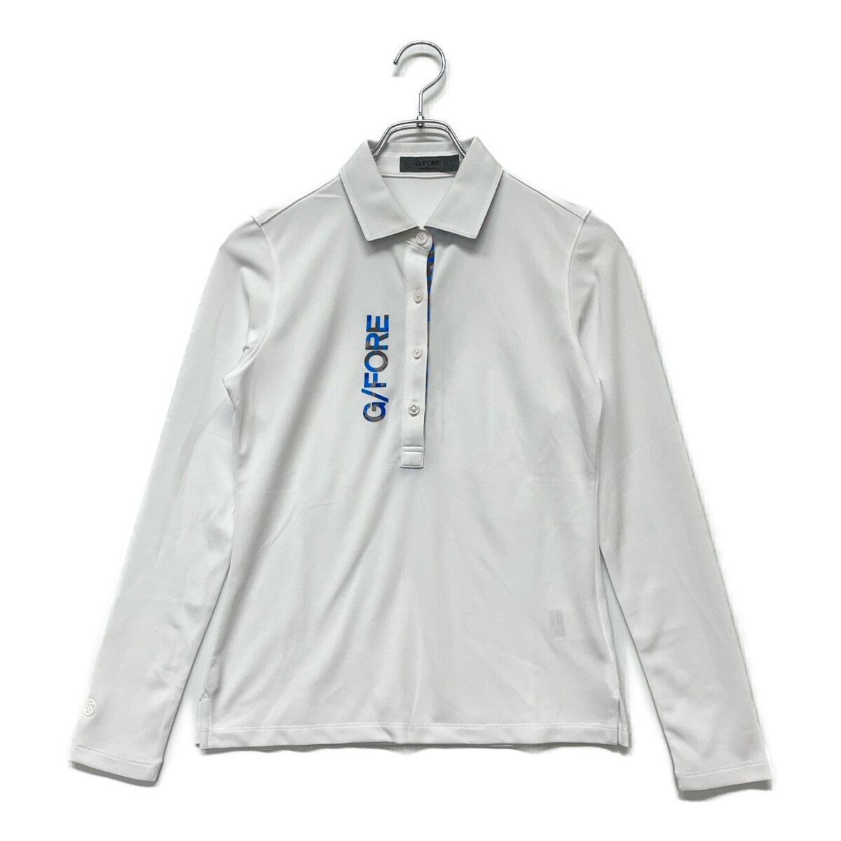 サイズ：40 ZOY ゾーイ 071604010 長袖ポロシャツ  グレー系 [240101416515] ゴルフウェア レディース ストスト サイズ：40 ZOY ゾーイ 071604010 長袖ポロシャツ グレー系