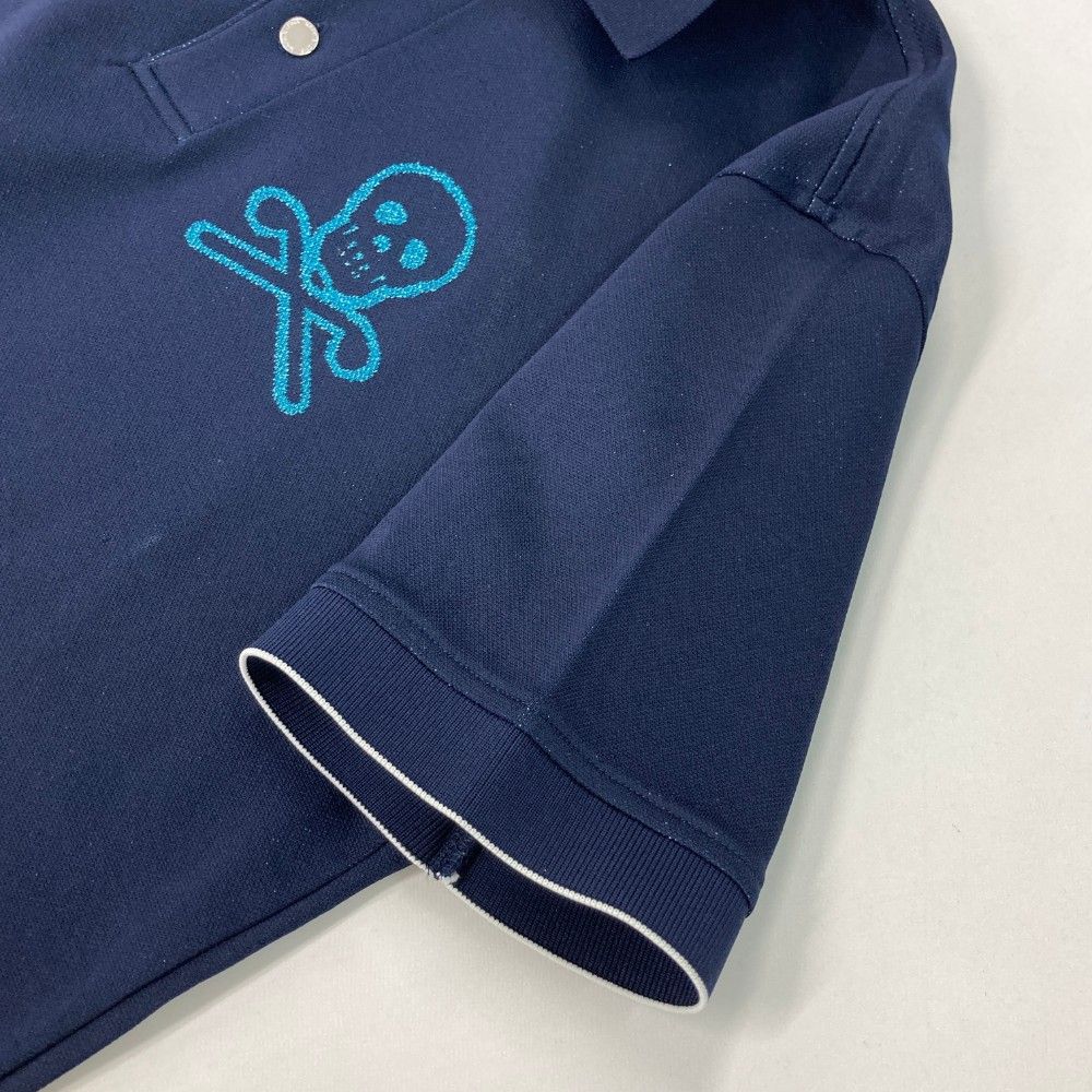 サイズ：44 MARK&LONA マークアンドロナ 半袖 ポロシャツ ラメ