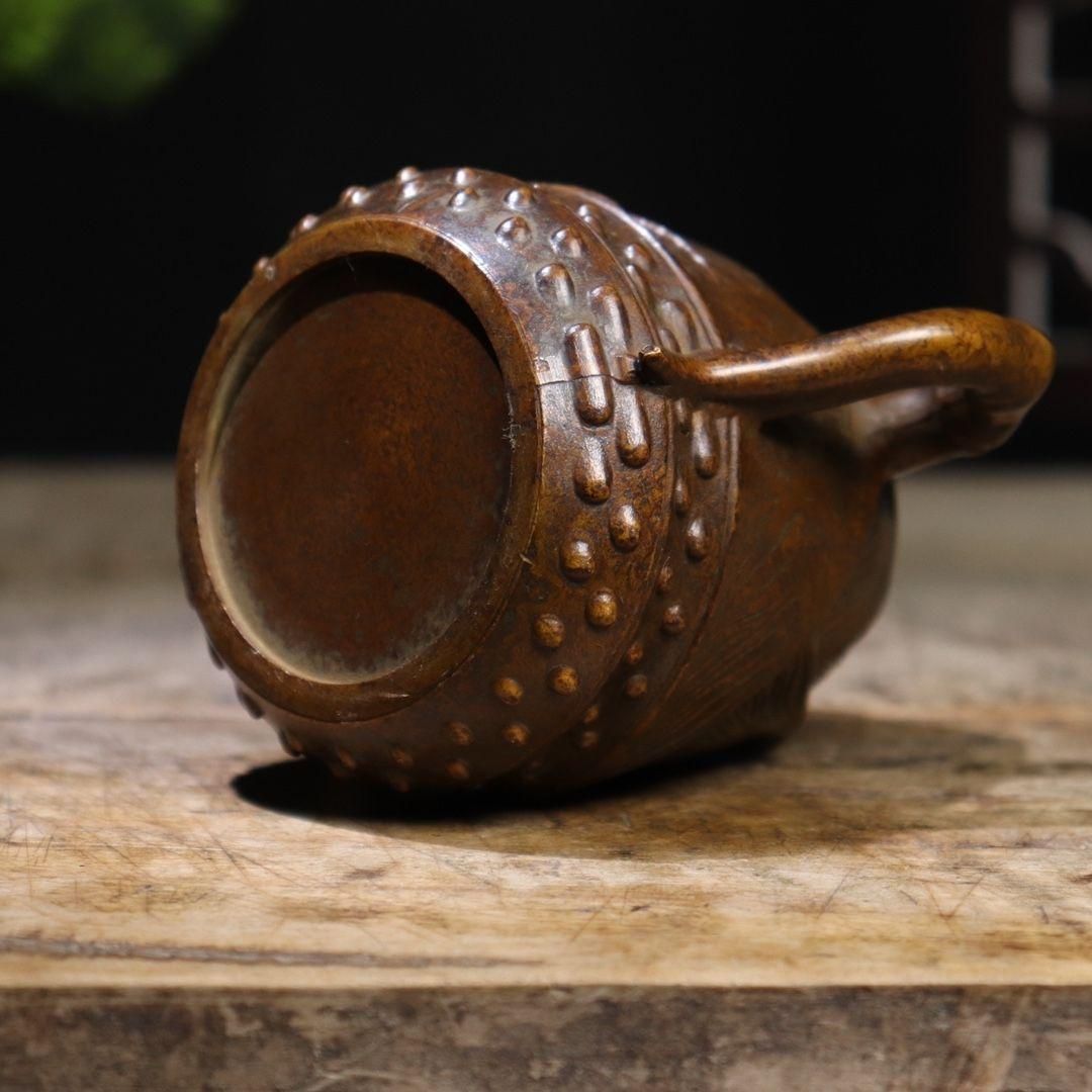 銅製 竹の子壺 竹節壺 茶壺 茶道具 装飾品 工芸品 美術品 銅製 竹の子壺 竹節壺 茶壺 茶道具 装飾品 工芸品 美術品 - メルカリ