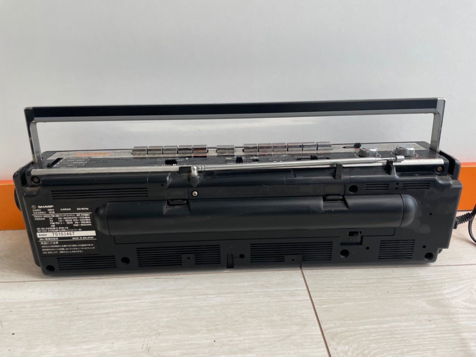昭和レトロ SHARP シャープ QT-Y11