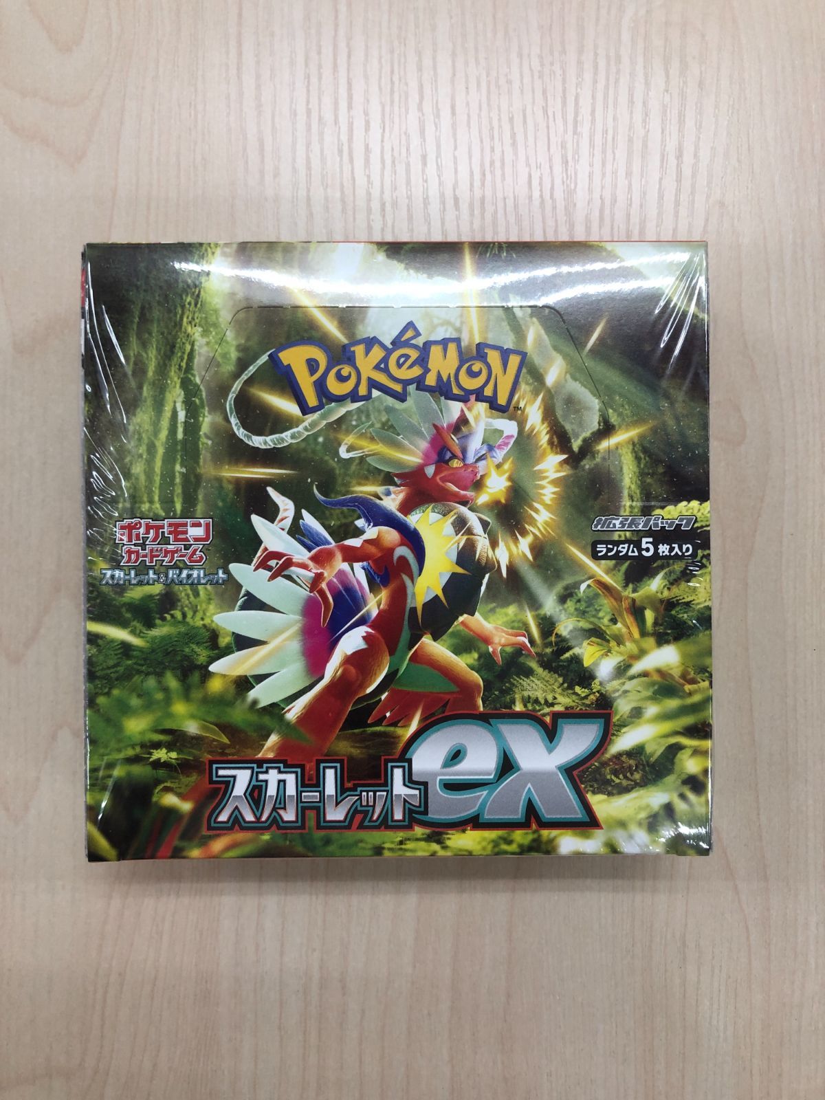 ポケモンカード スカーレットex BOX 未開封品 シュリンク付き - メルカリ