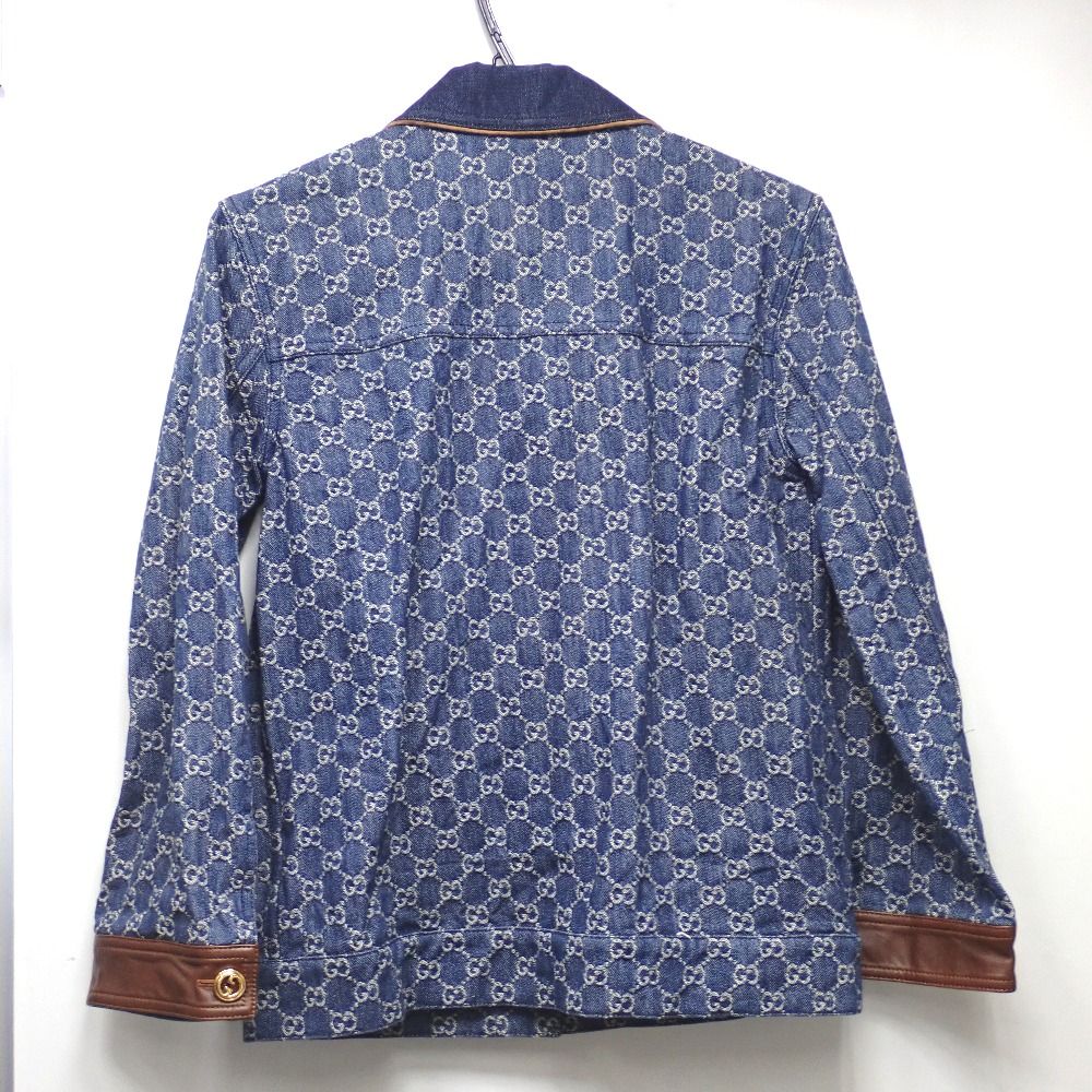 ￼美品GUCCIグッチデニムジャケット 楽天市場】GUCCI(グッチ) サイズ:48 19SS Oversize Denim Jacket