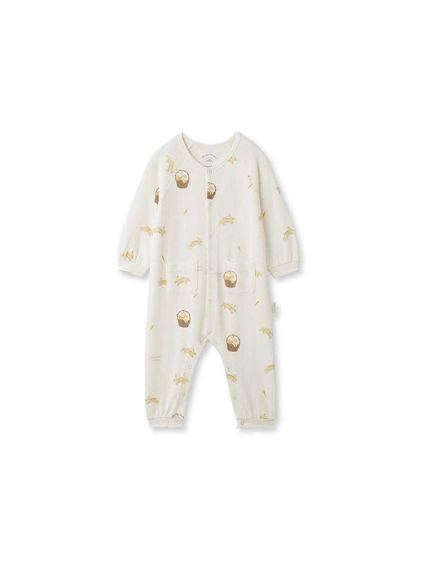 Size 70_Color OWHT ジェラート ピケ BABYラビット柄ロンパース PBCO241436 OWHT 70