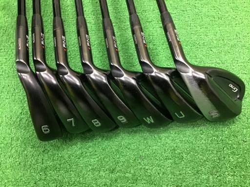 ピン G710 7S アーコス付き アイアンセット IR ALTA DISTANZA BLACK 40 フレックスR メンズ 男性用 右利き 右用 Cランク ゴルフクラブ