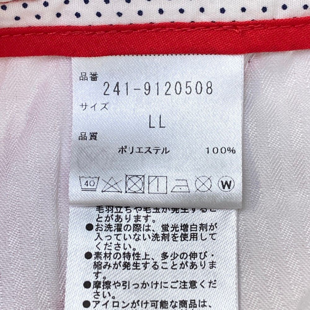 サイズ：LL CALLAWAY キャロウェイ ロングパンツ ラグビーボール 総柄