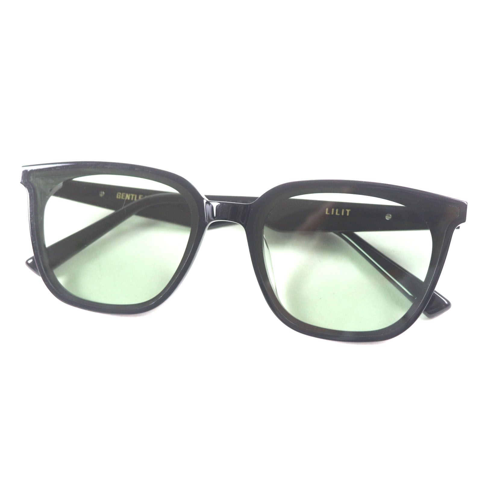 美品▽GENTLE MONSTER ジェントルモンスター LILIT-01(K) スクエア型 