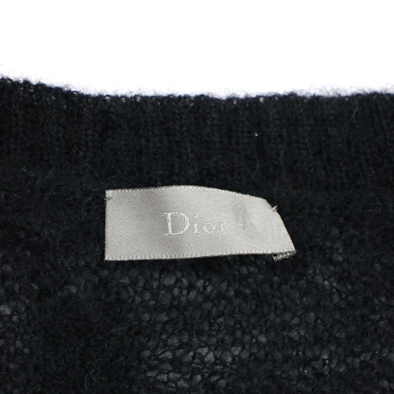 Dior HOMME ディオールオム 2007AW モヘヤウールプルオーバーニット 