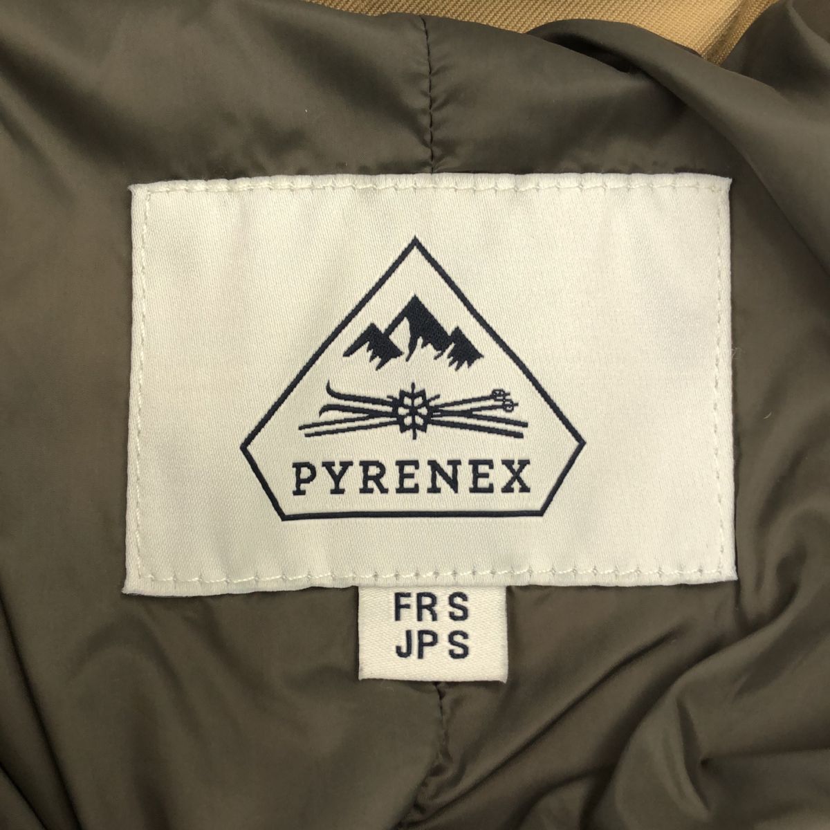 PYRENEX ピレネックス サイズS BELFORT ベルフォール W19PJ2 フード 