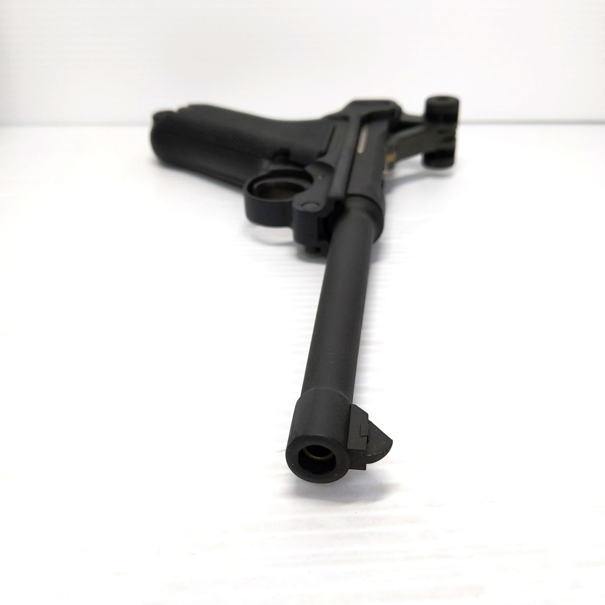 タナカワークス　LUGER P-08 エアーソフトガン(ジャンク) タナカ] ルガーP08 8インチ ABS ガスブローバック 発射不可