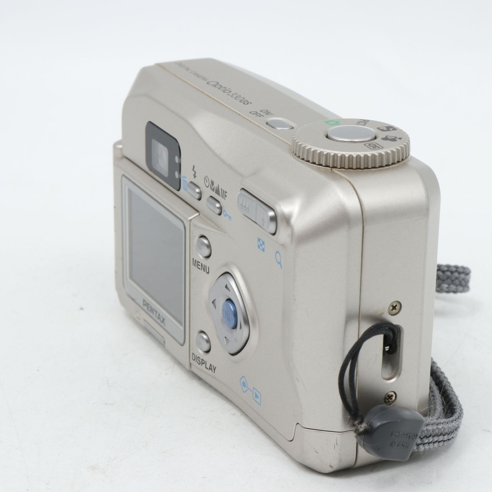 PENTAX Optio 330GS コンパクトデジタルカメラ 動作品 PENTAX - PENTAX デジタルカメラ Optio 330GS 【美品】の通販 by