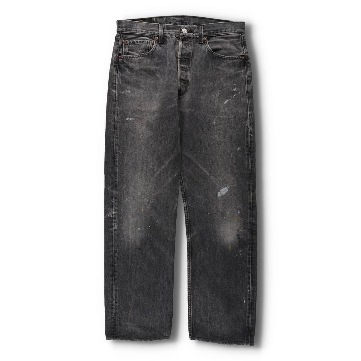 古着 90年代 リーバイス Levi's 501-0660 ペイント ブラック
