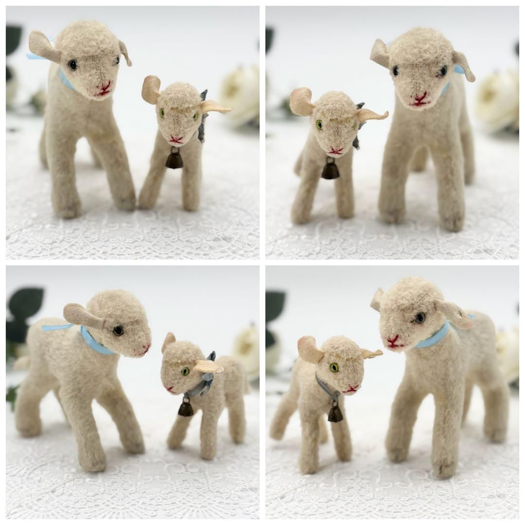 シュタイフ★Lamby 14cm★ヒツジのランビー/ひつじ/羊/ラム★ビンテージ 送料無料☆シュタイフ☆Lamby☆ヒツジのランビー/ひつじ/羊/ラム