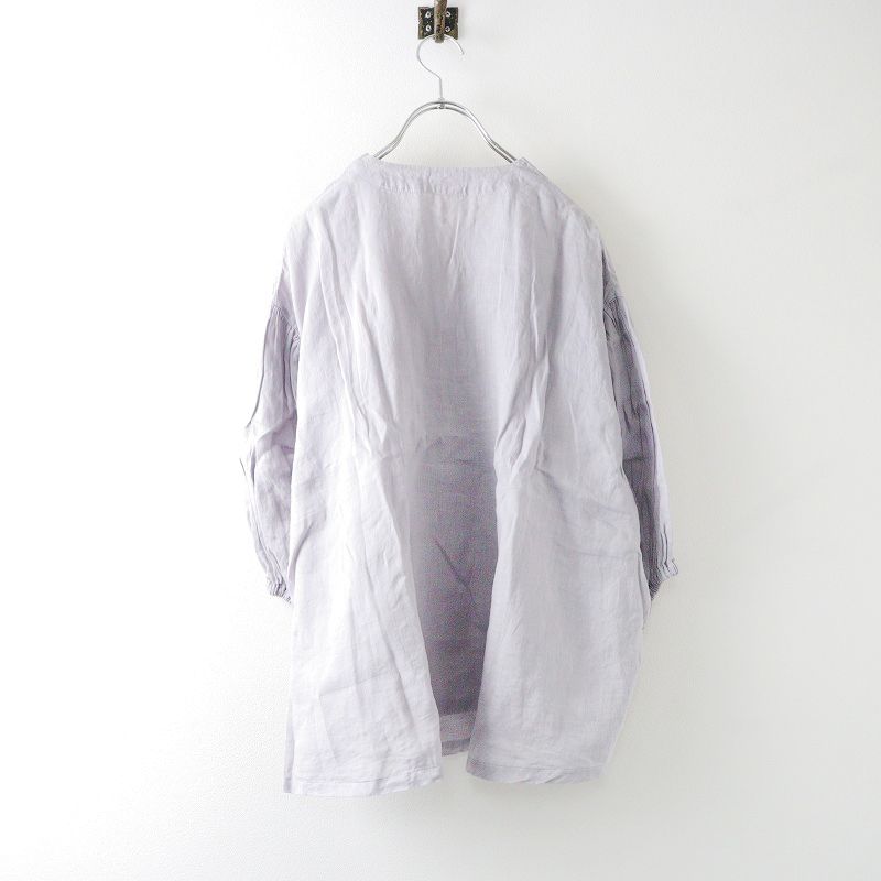未使用 2021SS ネストローブ nest Robe リネンランタンスリーブ 