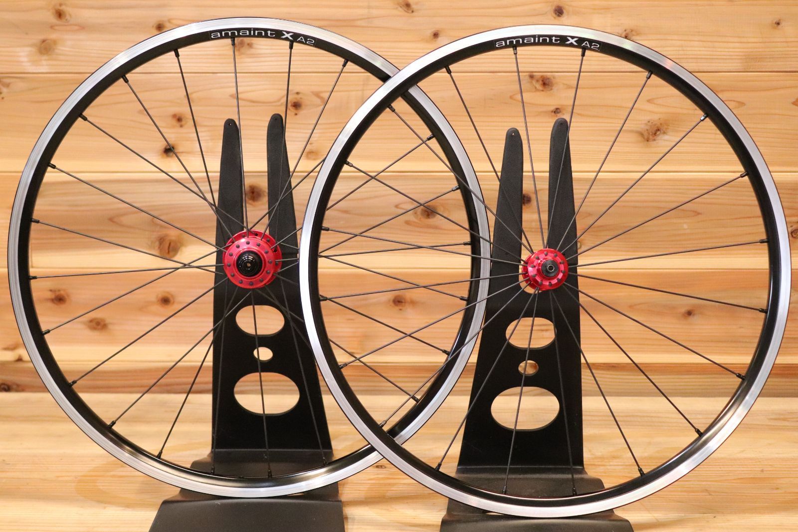 中古AMAINT A2 完組ホイール 451　ミニベロ AMAINT X A2 20×451 シマノ 11Sフリー 内幅実測13㎜ エンド幅 74-130
