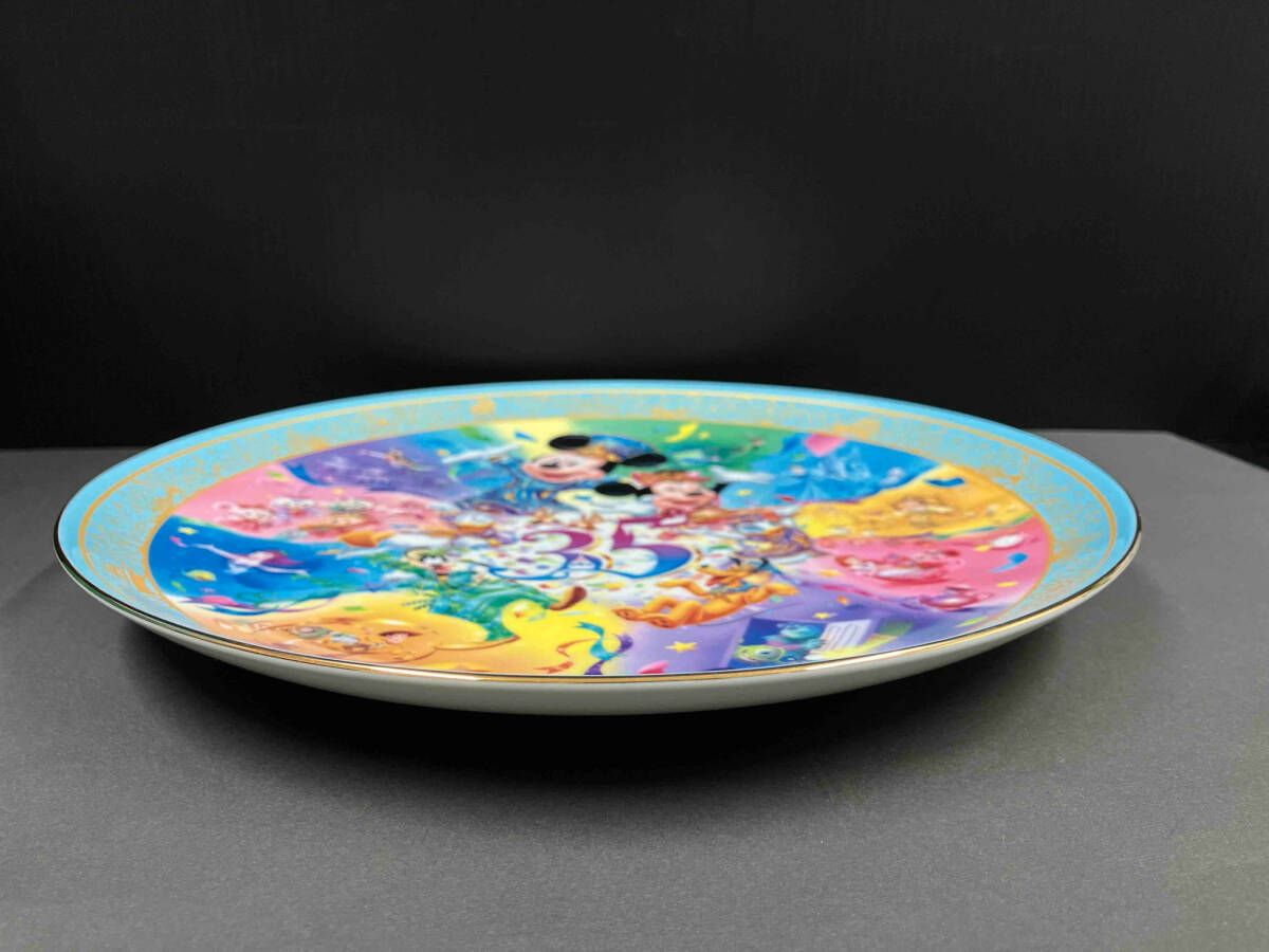 ディズニーランド 35周年 記念プレート お皿 スタンド付き 箱付き 装飾