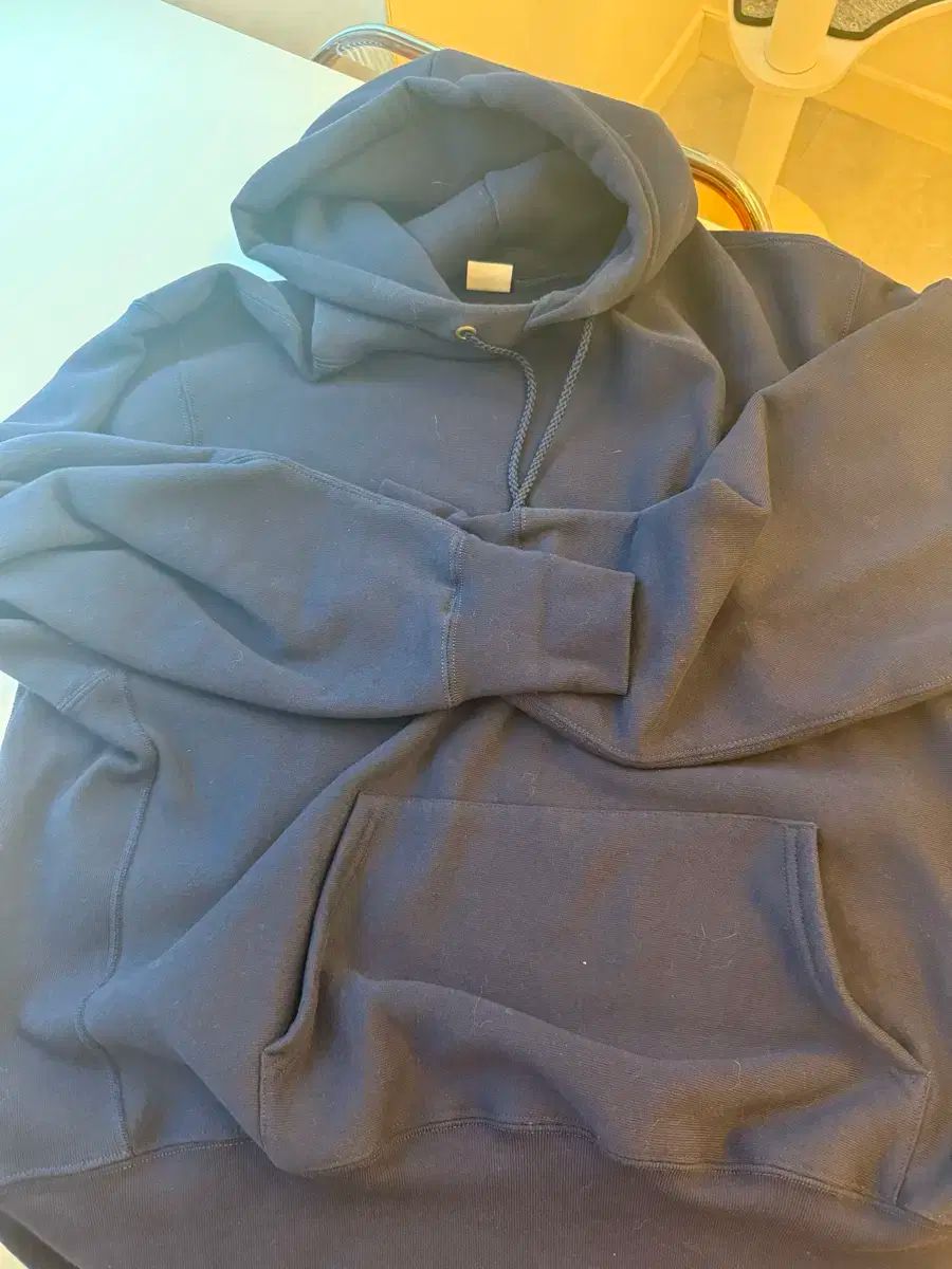 【雷市場（ポンジャン）商品韓国直送】 XXL 2XL キャンバー クロス ニット セーター プルオーバー フード付きTシャツ ネイビー