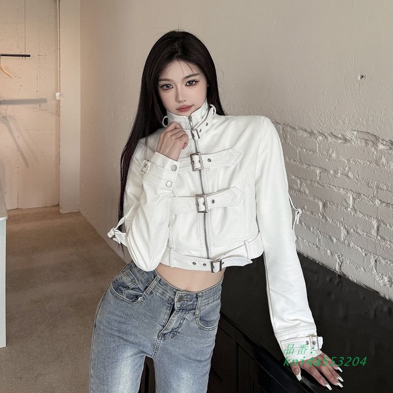 レザージャケット韓国ファッ kni4a553204