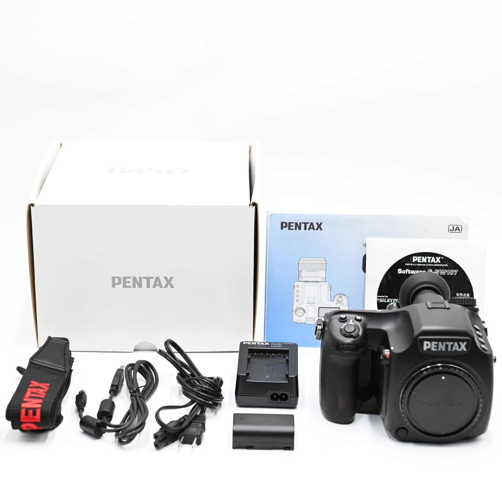 PENTAX 中判デジタル一眼レフカメラ 645Dボディ 約4000万画素 大型CCD