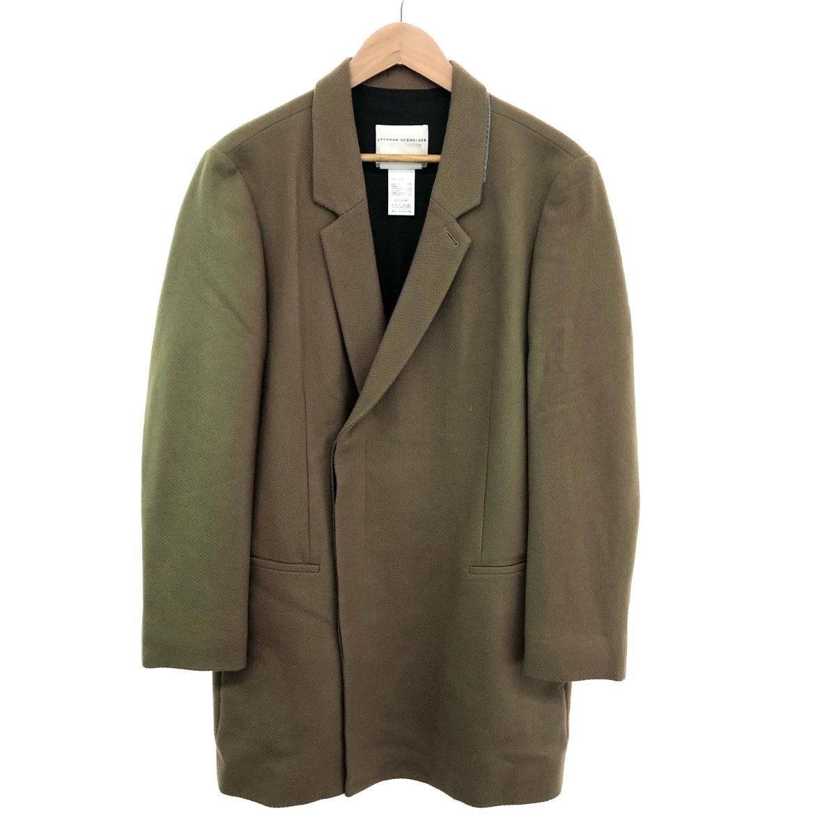ステファンシュナイダー　stephen schneider チェスターコート STEPHAN SCHNEIDER ステファンシュナイダー チェスター コート サイズ