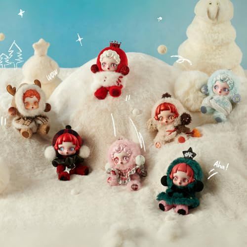 Popmart ぬいぐるみセット POP MART SKULLPANDA Winter Symphony シリーズ ぬいぐるみ